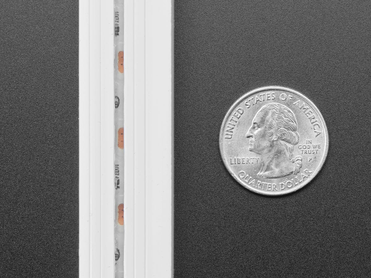 NeoPixel RGBW Neon-like Flex Strip - Cool White 5500K - 1 meter (5V 60 LEDs/m) - Image 3