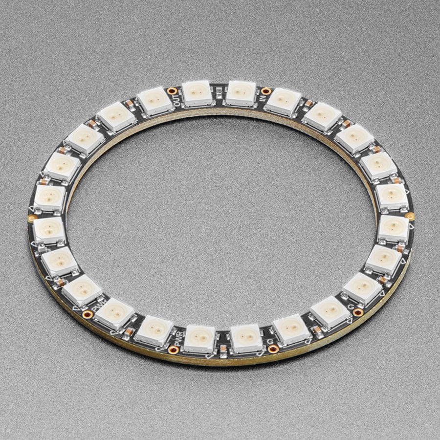 NeoPixel Ring - 24 x 5050 RGB LED with Integrated Drivers - Image 2