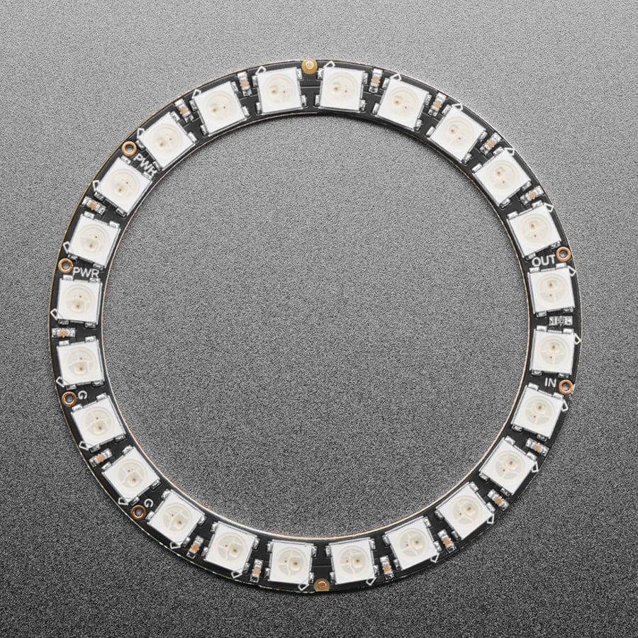 NeoPixel Ring - 24 x 5050 RGB LED with Integrated Drivers - Image 4