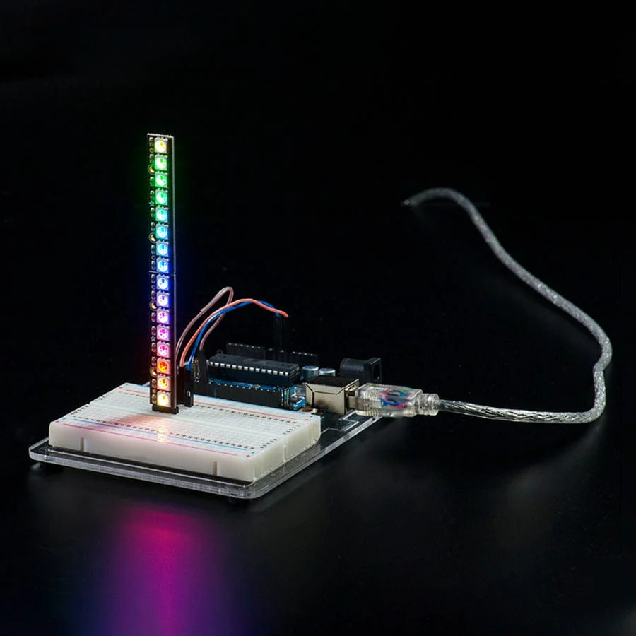 NeoPixel Stick - 8 x 5050 RGB LED with Integrated Drivers - Image 3