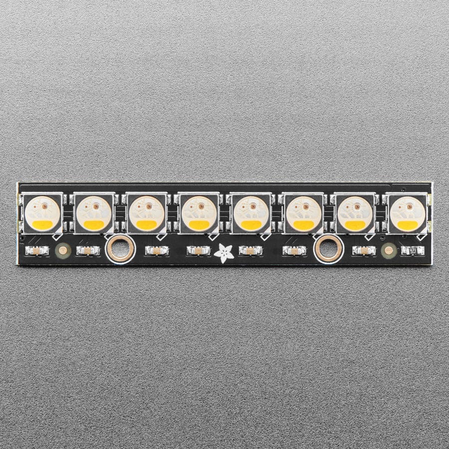 NeoPixel Stick - 8 x 5050 RGBW LEDs - Warm White - 3000K - Image 2