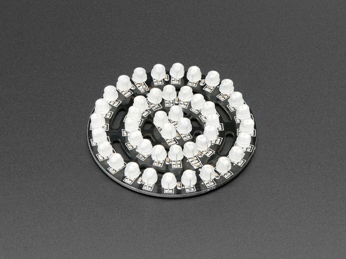 NeoPixel Triple-Ring Board with 44 Thru-Hole LEDs (66mm Diameter) - Image 2