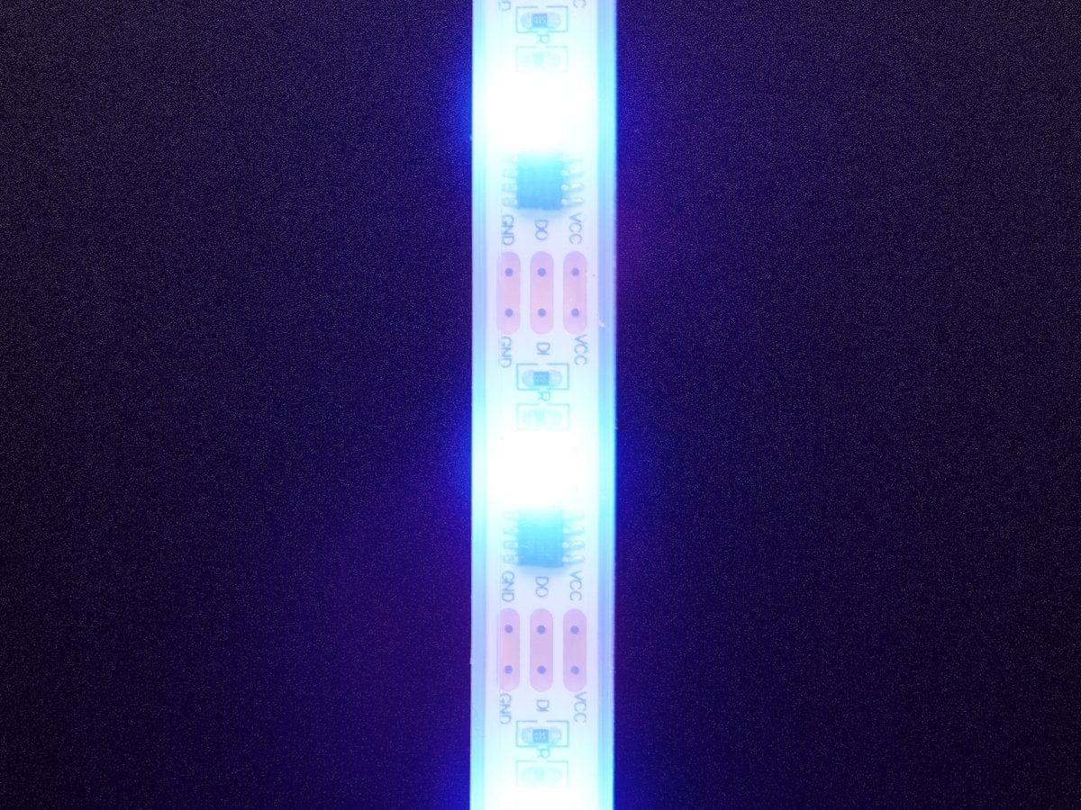 Adafruit NeoPixel UV LED Strip with 32 LED/m (White PCB - 1M) - Image 2