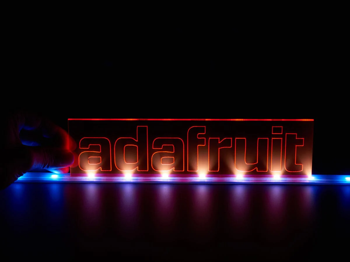 Adafruit NeoPixel UV LED Strip with 32 LED/m (White PCB - 1M) - Image 5