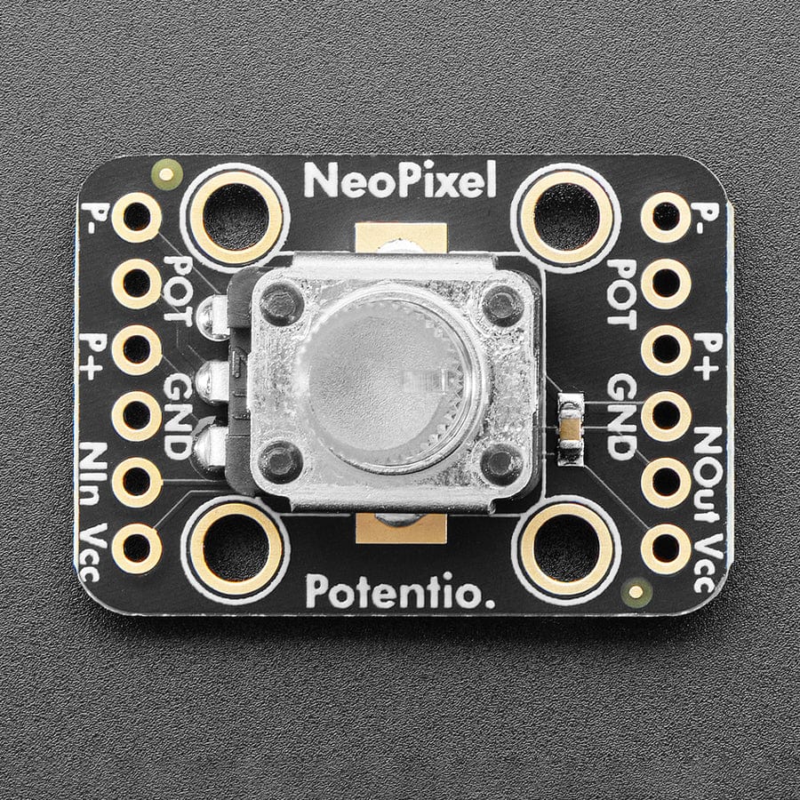Adafruit NeoPot - Clear Shaft Potentiometer with RGB NeoPixel - Image 3