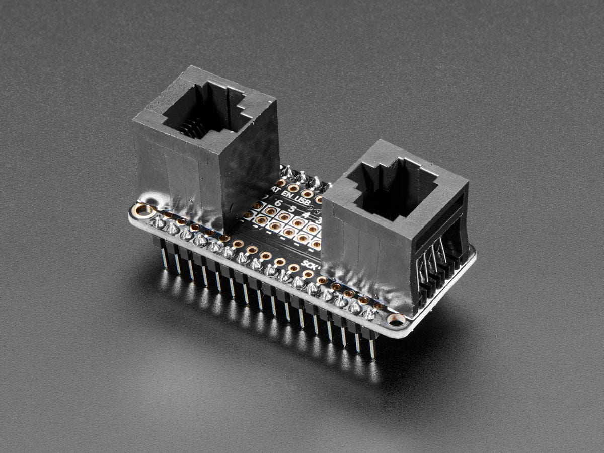 Adafruit NeoPXL8 FeatherWing for Feather M0 - 8 x DMA NeoPixels! - Image 5