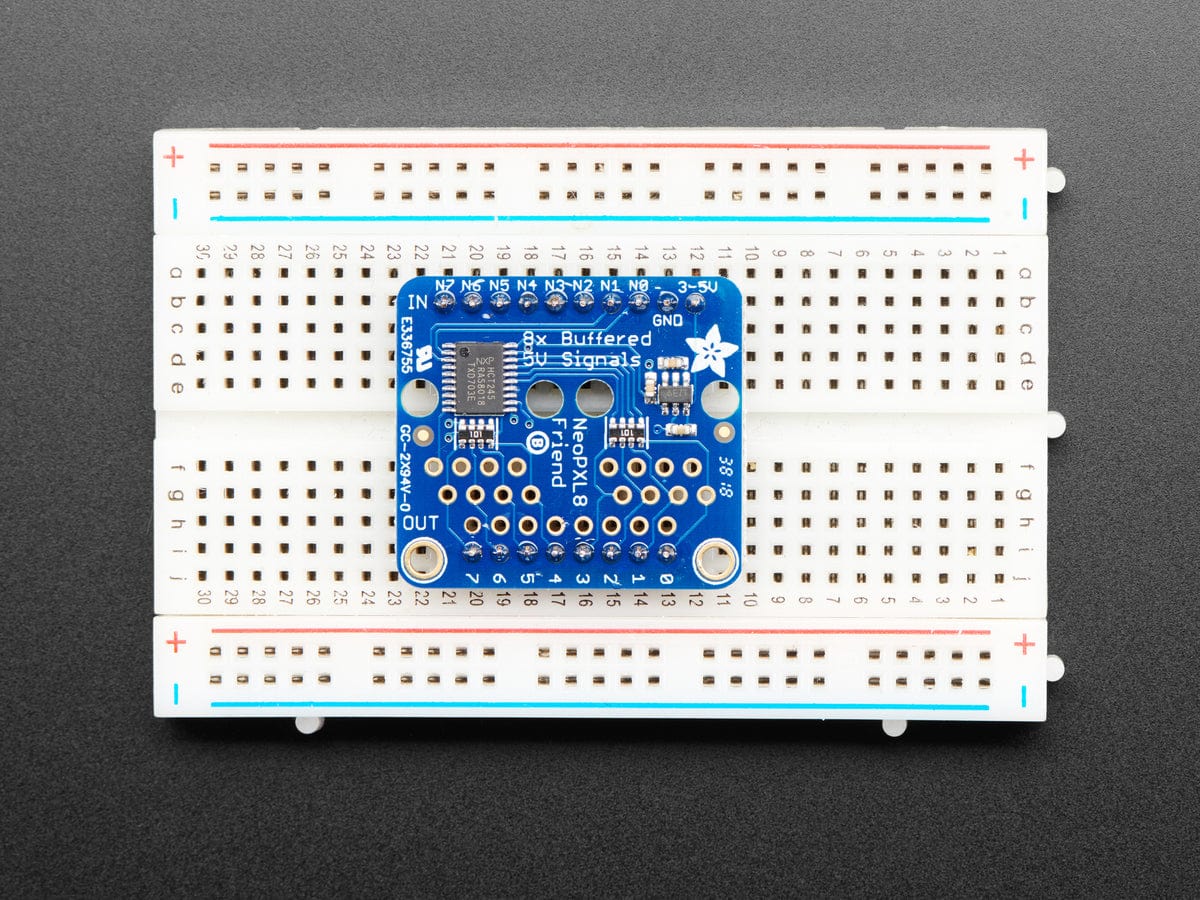 Adafruit NeoPXL8 Friend - 8 x Strands NeoPixel Level Shifter - Image 3