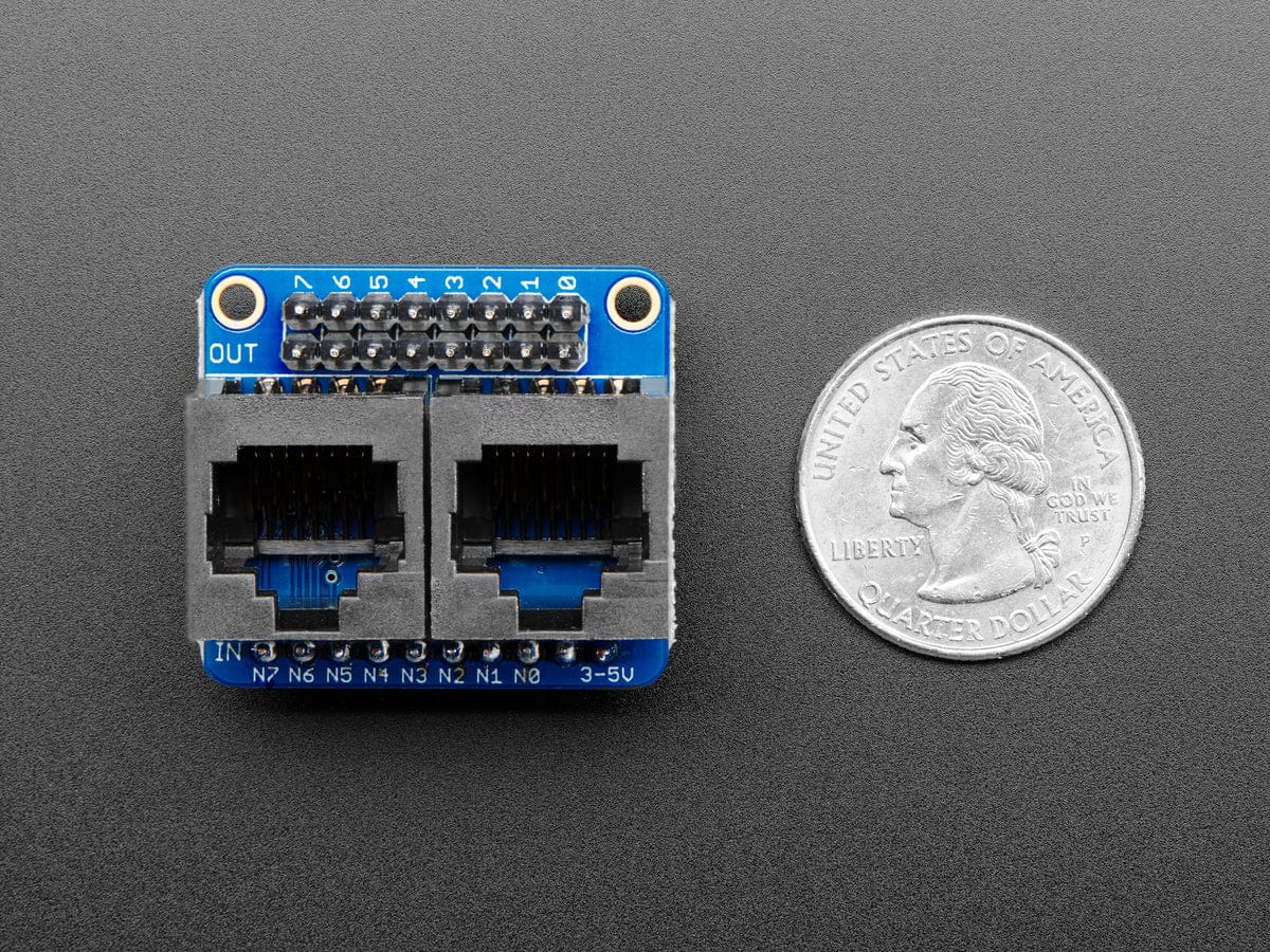 Adafruit NeoPXL8 Friend - 8 x Strands NeoPixel Level Shifter - Image 5