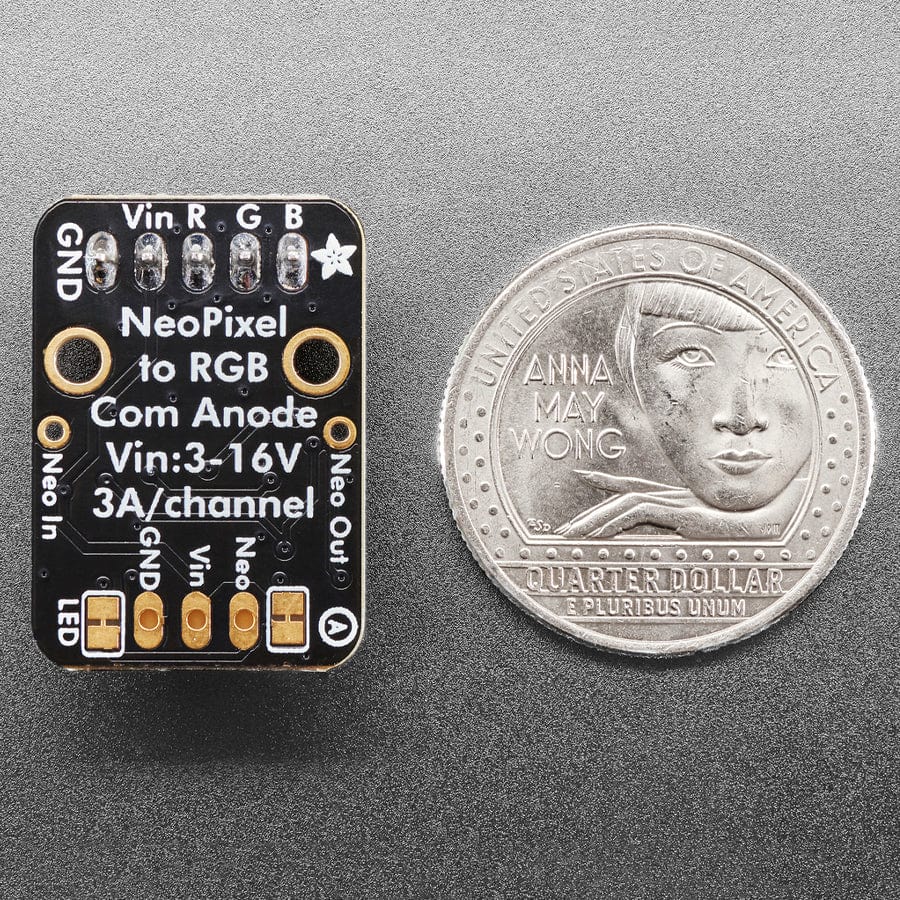 Adafruit NeoRGB Stemma - NeoPixel to RGB PWM LEDs and Strips - STEMMA JST PH 2mm - Image 5