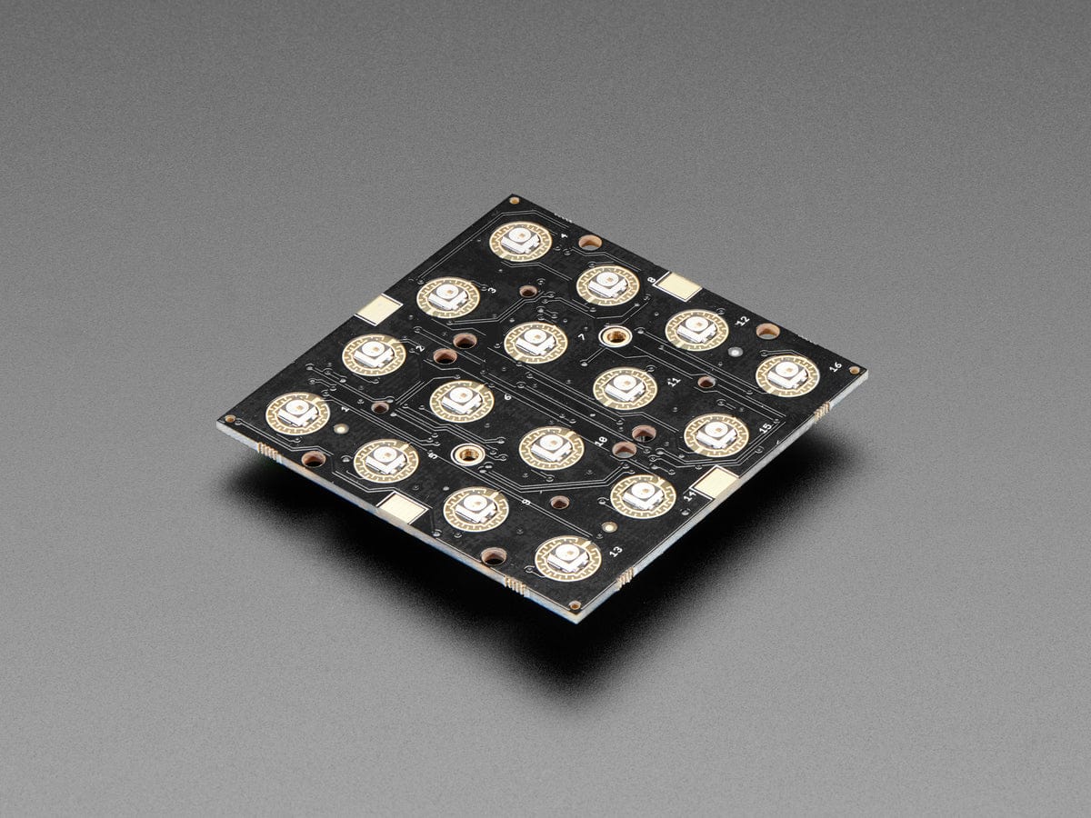 Adafruit NeoTrellis RGB Driver PCB for 4x4 Keypad - Image 2