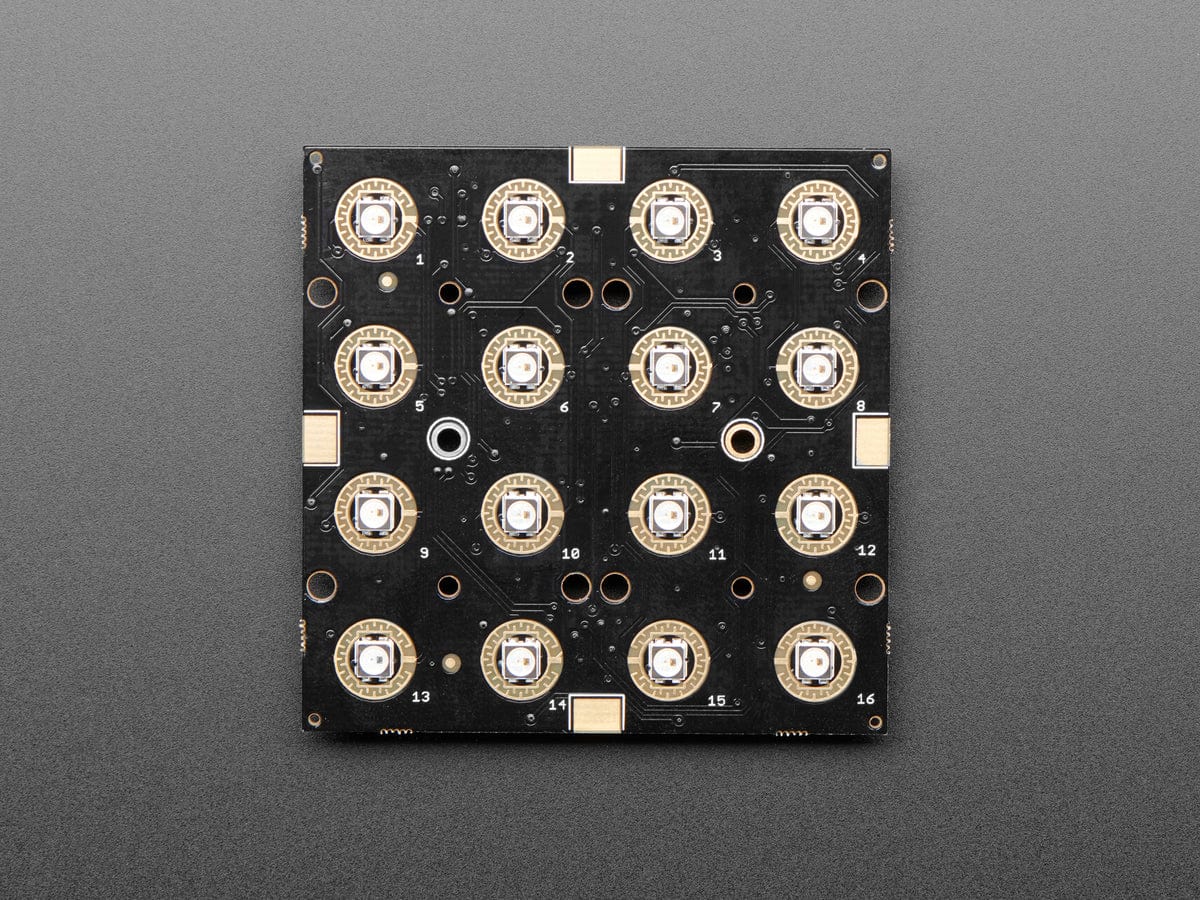 Adafruit NeoTrellis RGB Driver PCB for 4x4 Keypad - Image 3