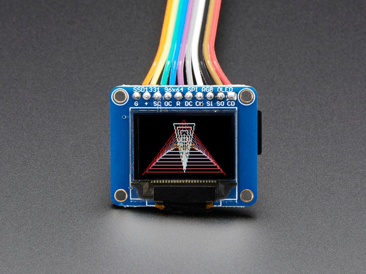 OLED Breakout Board - 16-bit Color 0.96" w/microSD holder - Image 4
