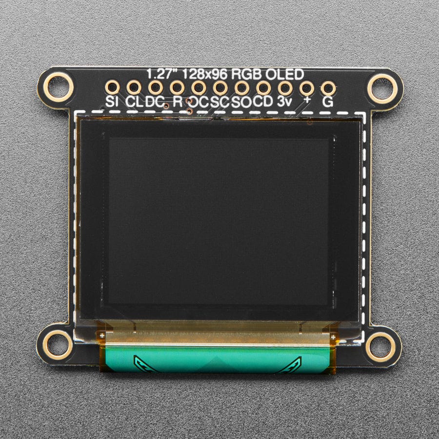 OLED Breakout Board - 16-bit Color 1.27" w/microSD holder - Image 3