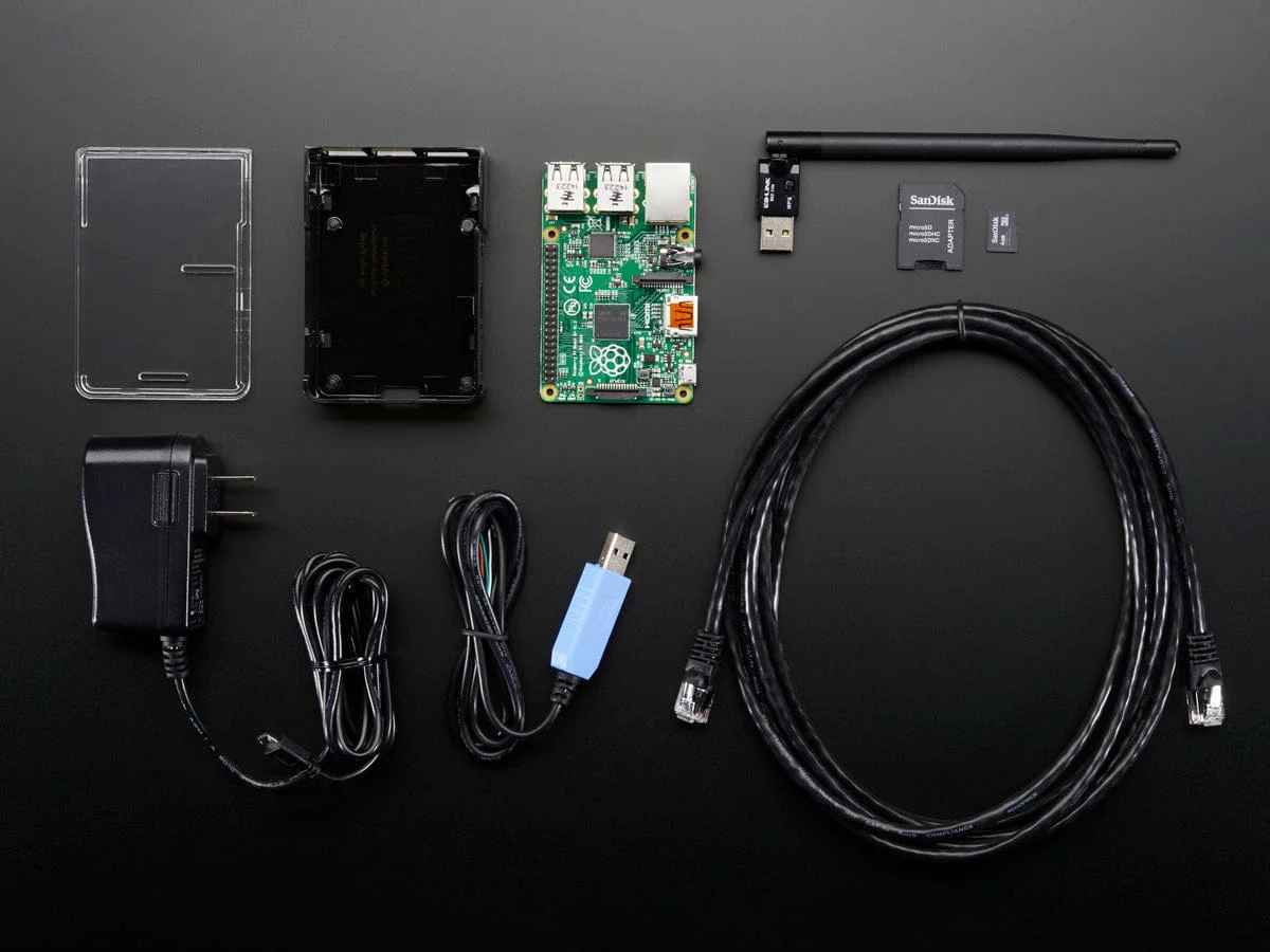 Onion Pi Pack w/Large Antenna - Make a Raspberry Pi B+ Tor Proxy [discontinued] - Image 2