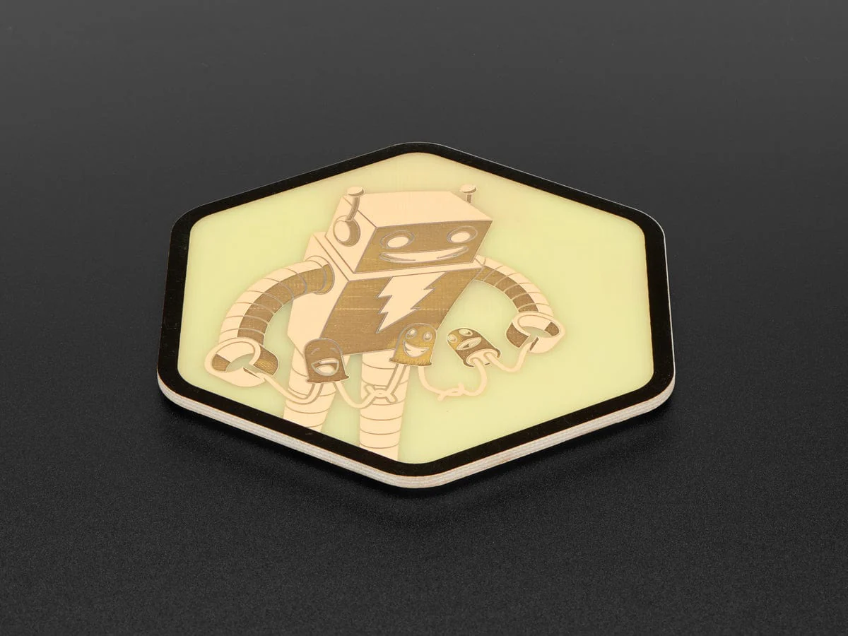 Adafruit PCB Coaster - LEDs + Adabot [Discontinued] - Image 2