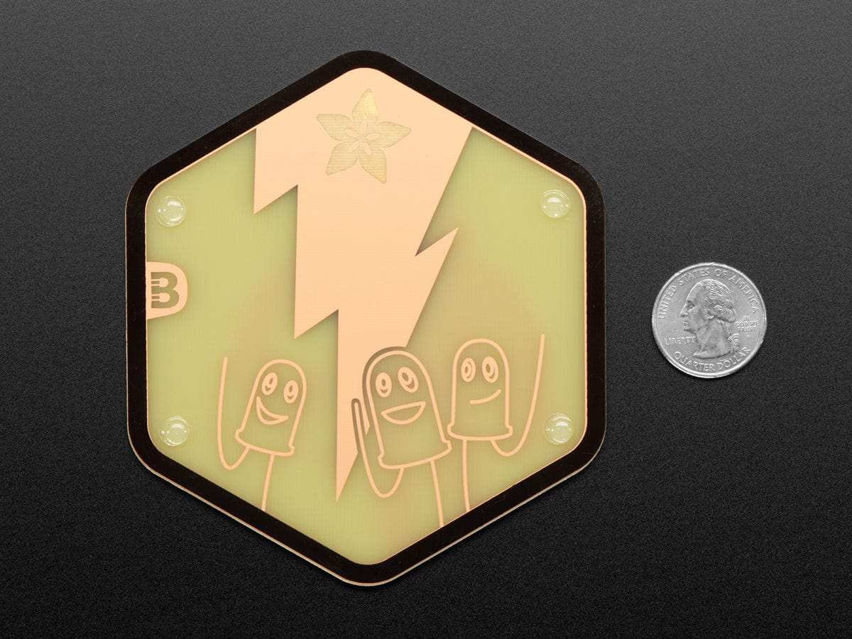 Adafruit PCB Coaster - LEDs + Adabot [Discontinued] - Image 3