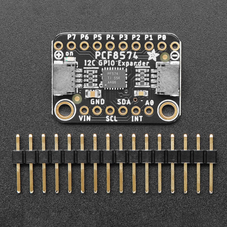 Adafruit PCF8574 I2C GPIO Expander Breakout - STEMMA QT / Qwiic - Image 2