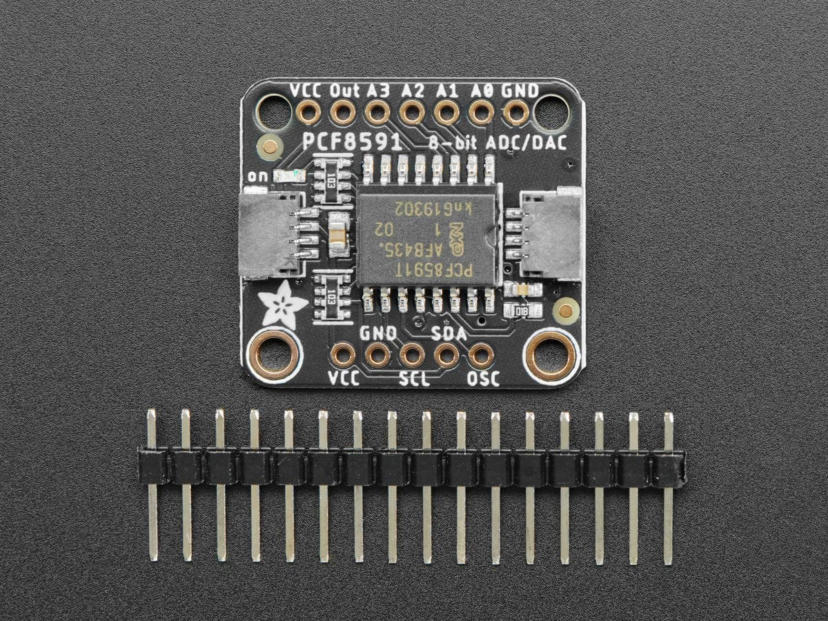 Adafruit PCF8591 Quad 8-bit ADC + 8-bit DAC - STEMMA QT / Qwiic - Image 3