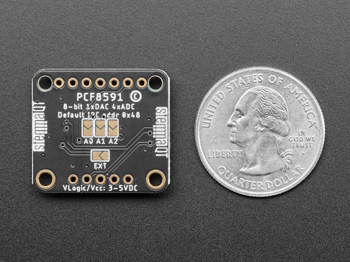 Adafruit PCF8591 Quad 8-bit ADC + 8-bit DAC - STEMMA QT / Qwiic - Image 5
