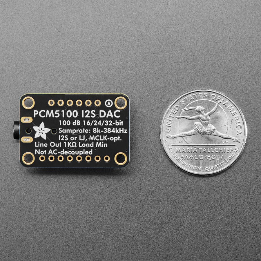 Adafruit PCM5100 I2S DAC with Line Level Output - 100dB SNR - Image 5