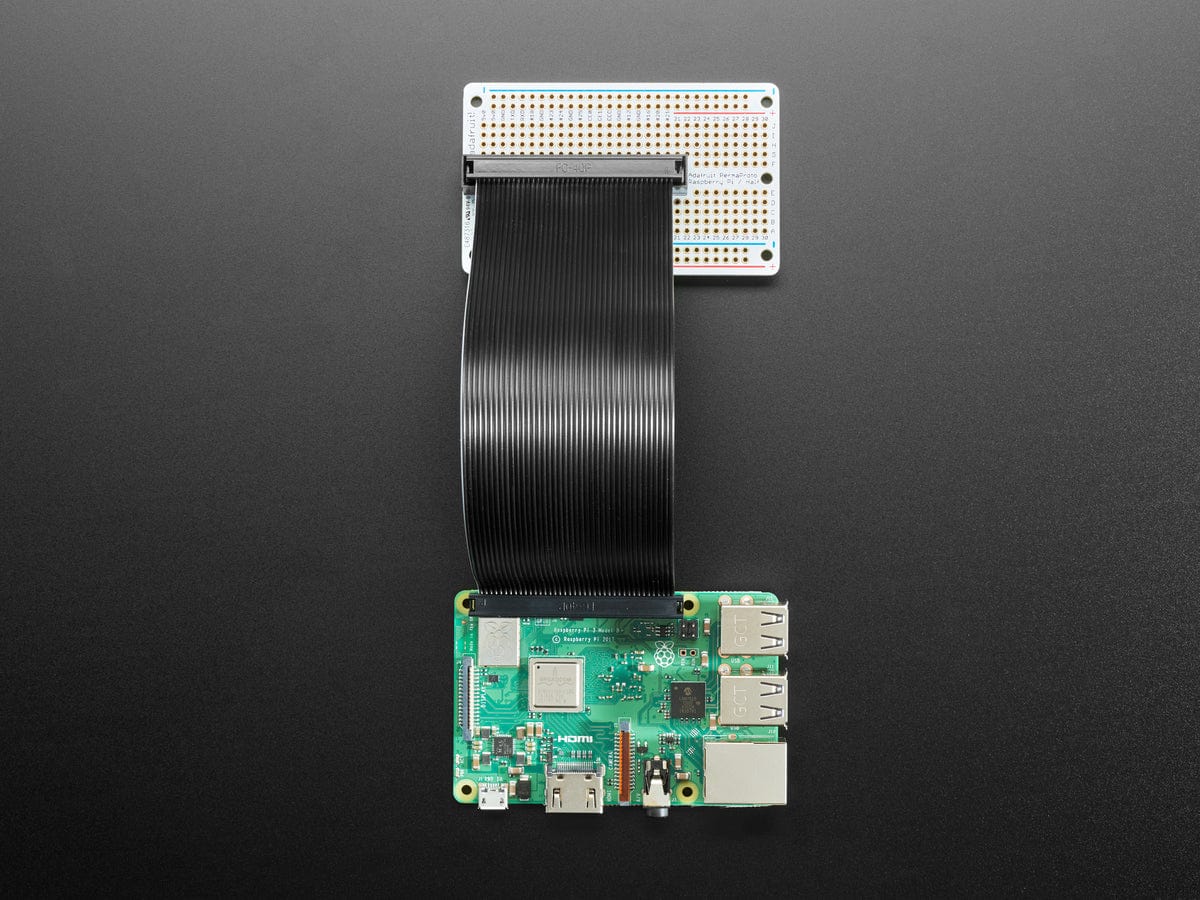 Adafruit Perma-Proto 40-Pin Raspberry Pi Half-Size PCB Kit (with 2x20 Header) - Image 3