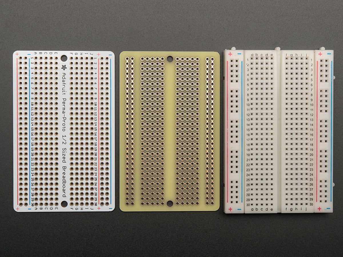 Adafruit Perma-Proto Half-sized Breadboard PCB - 3 Pack! - Image 4