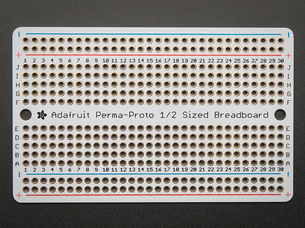 Adafruit Perma-Proto Half-sized Breadboard PCB - 3 Pack! - Image 5