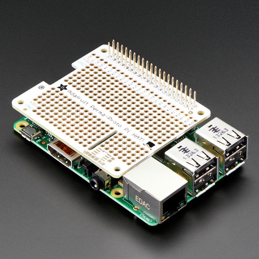 Adafruit Perma-Proto HAT for Pi Mini Kit - With EEPROM - Image 3