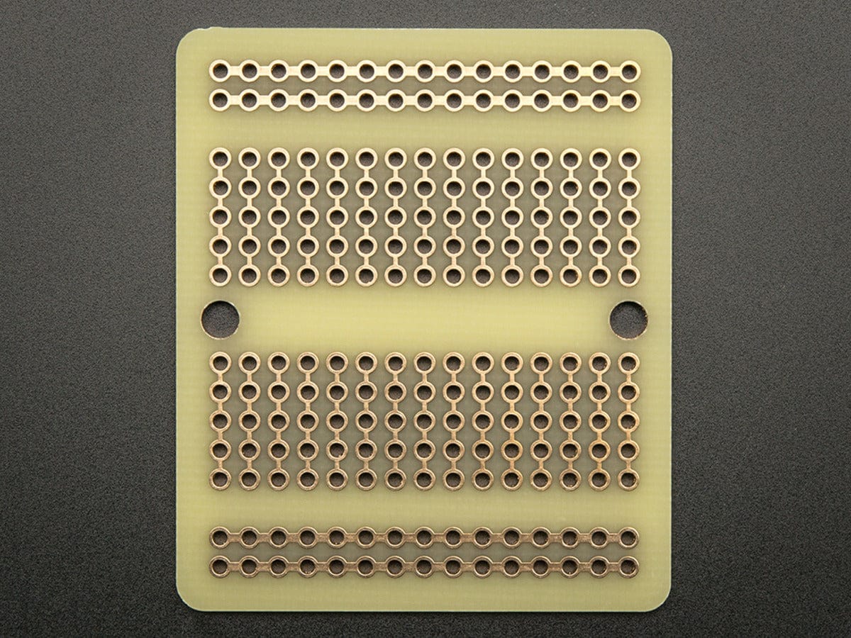 Adafruit Perma-Proto Quarter-sized Breadboard PCB - 3 Pack! - Image 5