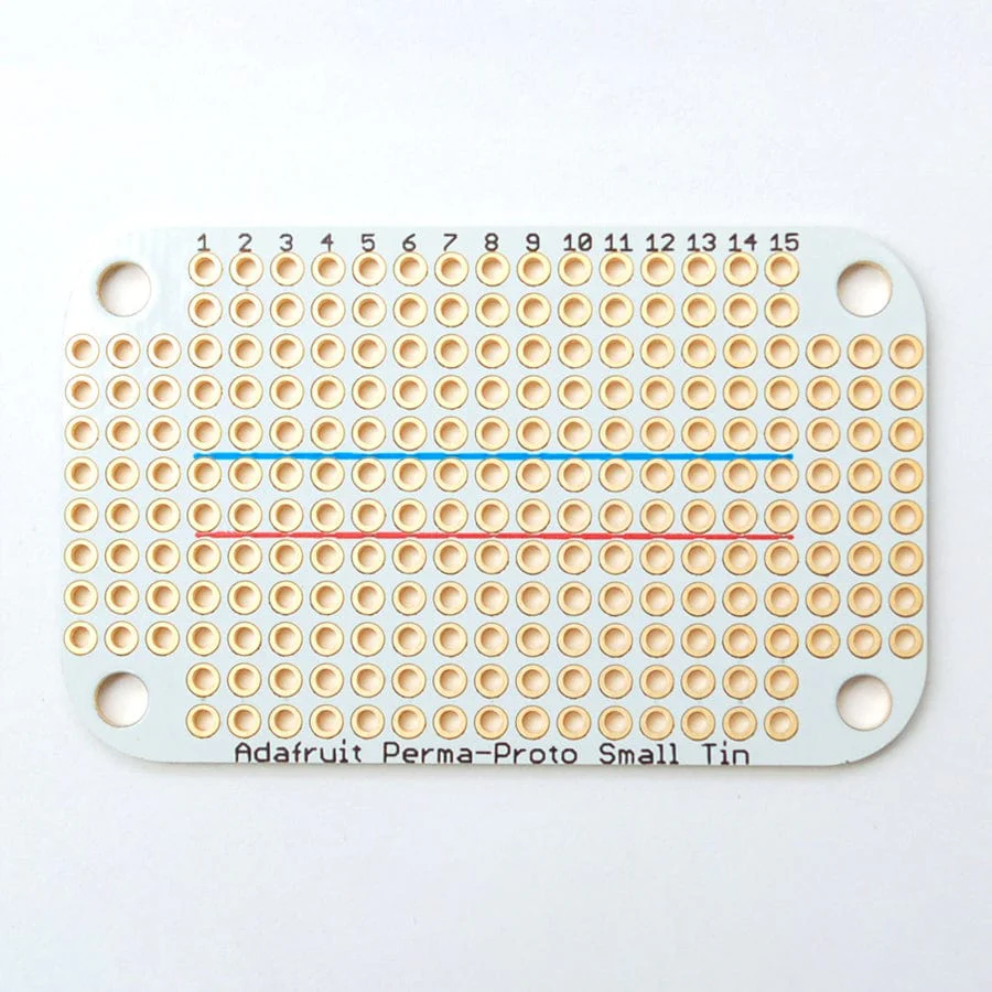 Adafruit Perma-Proto Small Mint Tin Size Breadboard PCB - 3 pack - Image 3