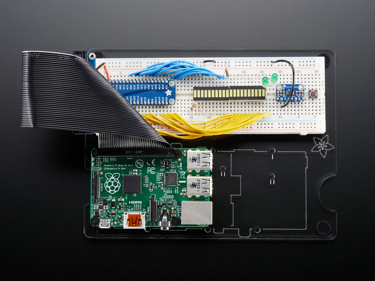 Adafruit Pi Dish for Raspberry Pi - Includes Breadboard - Image 2