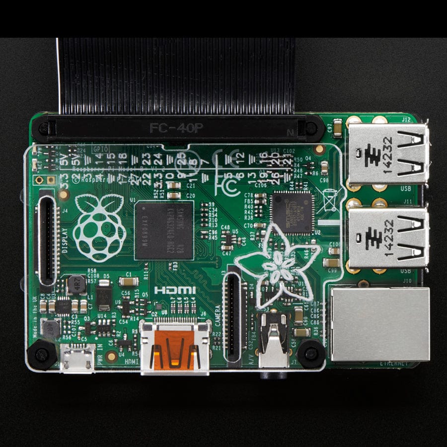 Adafruit Pi Protector for Raspberry Pi Model B+ / Pi 2 / Pi 3 B+ [Discontinued] - Image 7
