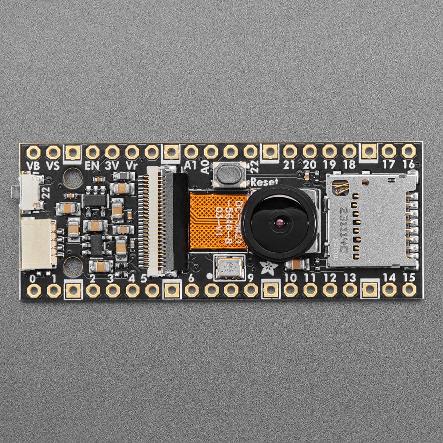 Adafruit PiCowBell Camera Breakout - Wide Angle 120 Degree Lens - Reset Button & STEMMA QT - Image 2