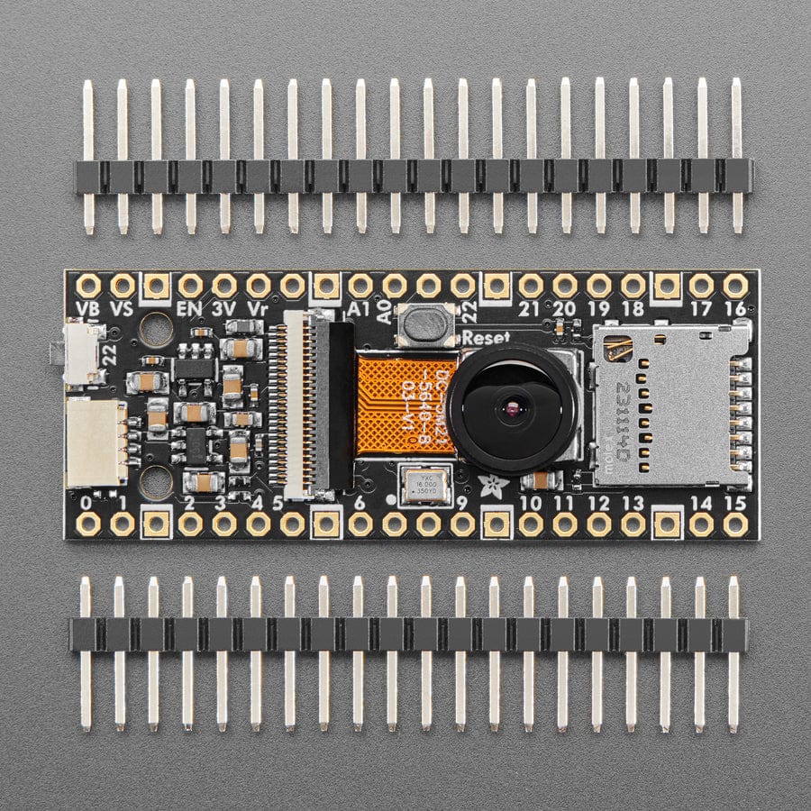 Adafruit PiCowBell Camera Breakout - Wide Angle 120 Degree Lens - Reset Button & STEMMA QT - Image 3