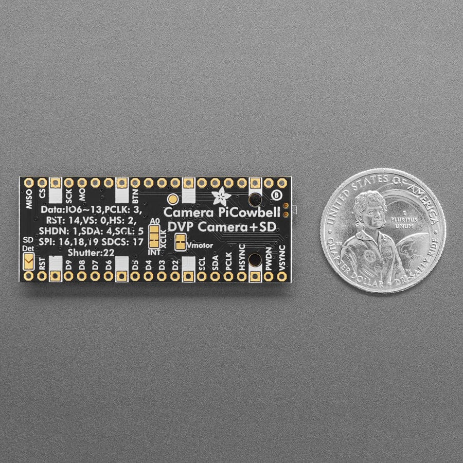 Adafruit PiCowBell Camera Breakout - Wide Angle 120 Degree Lens - Reset Button & STEMMA QT - Image 5