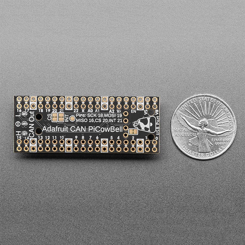 Adafruit PiCowbell CAN Bus for Pico - MCP2515 CAN Controller - Image 6