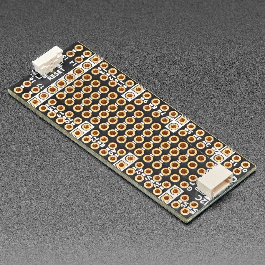 Adafruit PiCowbell Proto for Pico - Reset Button & STEMMA QT