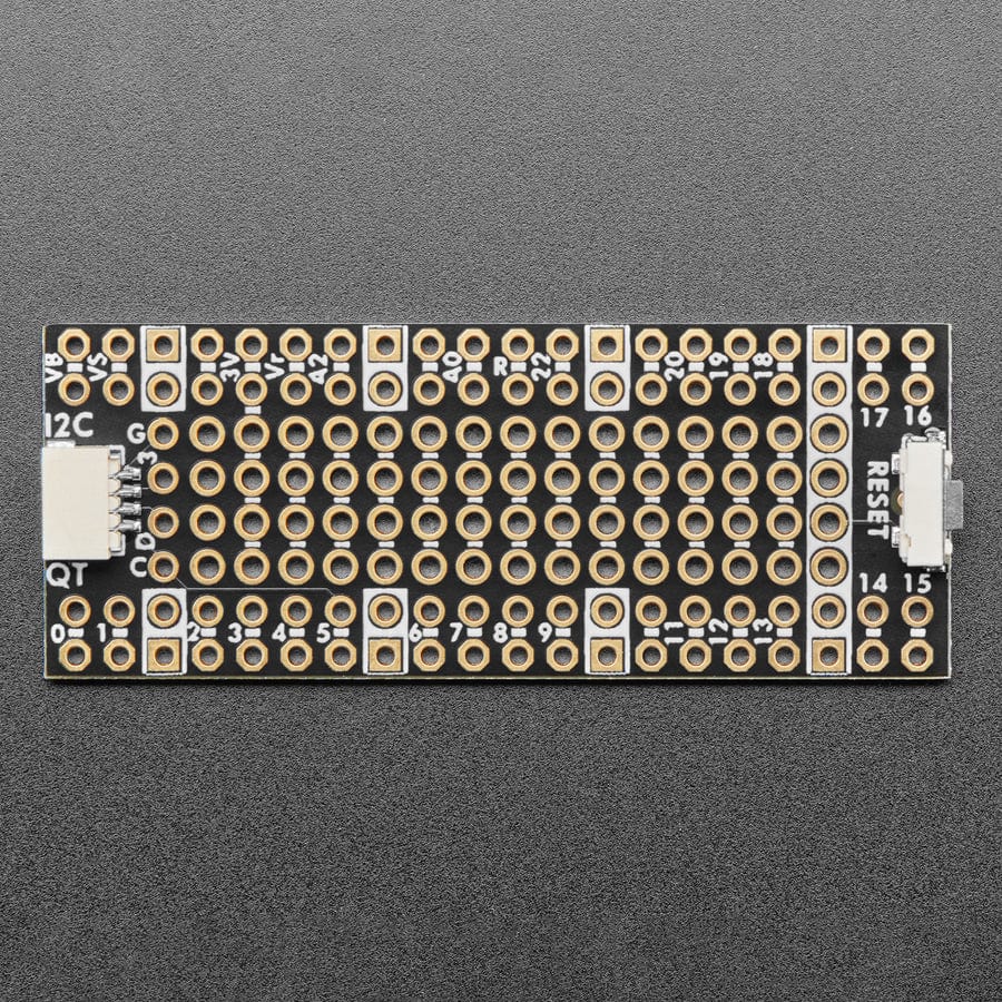 Adafruit PiCowbell Proto for Pico - Reset Button & STEMMA QT - Image 2