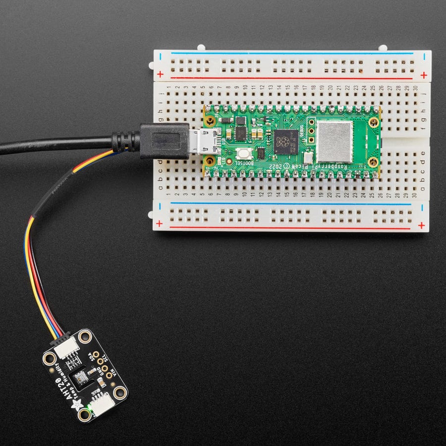 Adafruit PiCowbell Proto for Pico - Reset Button & STEMMA QT - Image 6