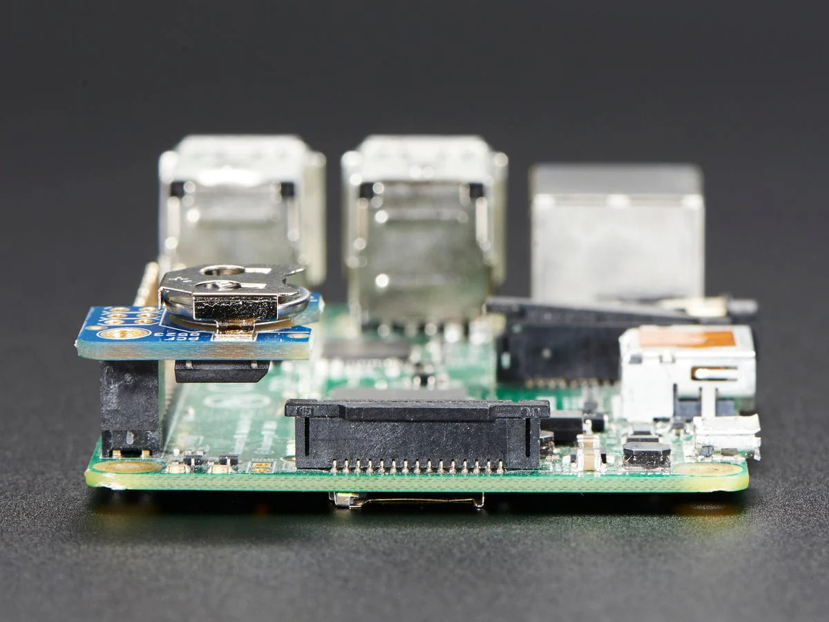 Adafruit PiRTC - PCF8523 Real Time Clock for Raspberry Pi - Image 4