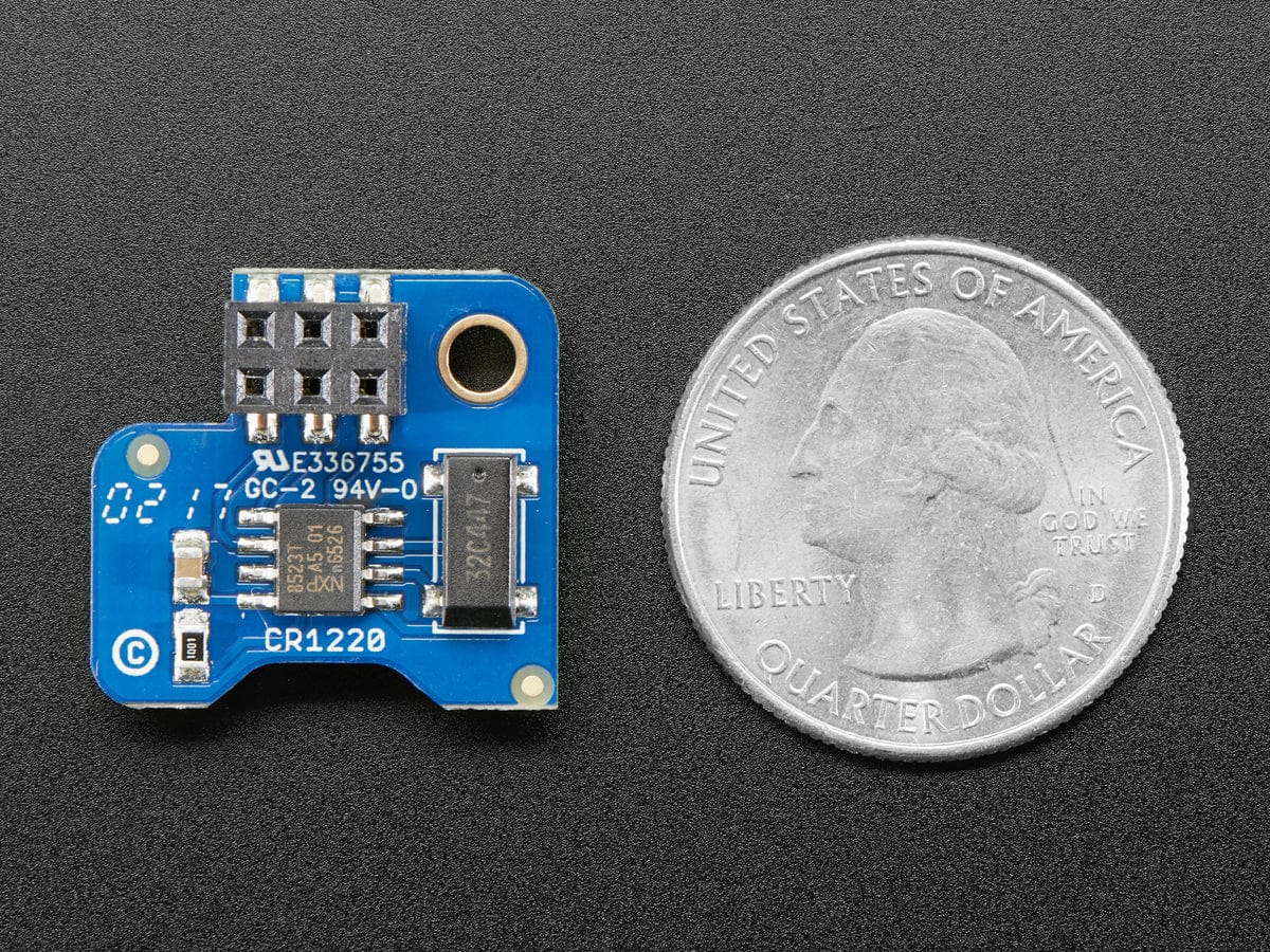 Adafruit PiRTC - PCF8523 Real Time Clock for Raspberry Pi - Image 7