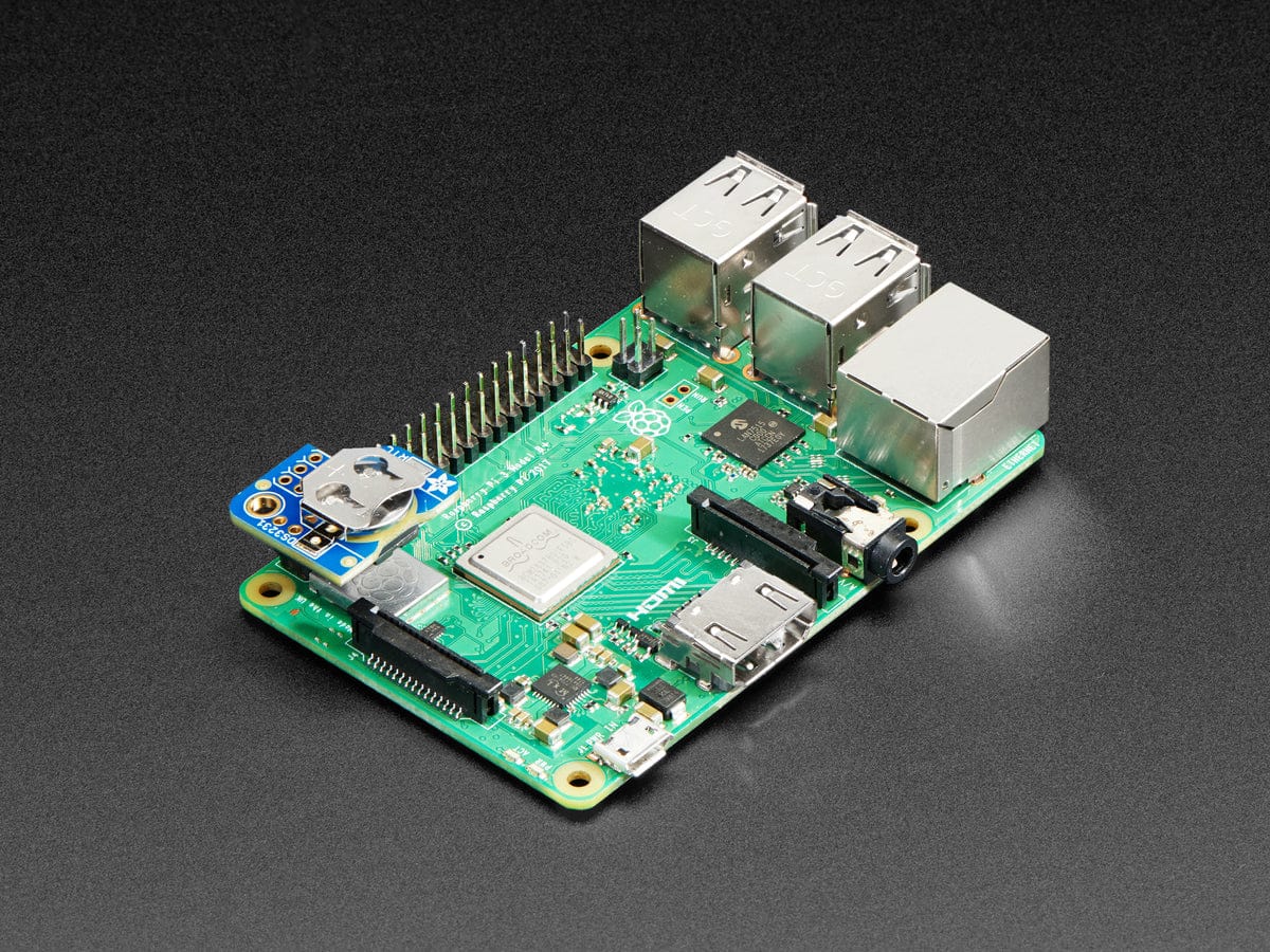 Adafruit PiRTC - Precise DS3231 Real Time Clock for Raspberry Pi - Image 6