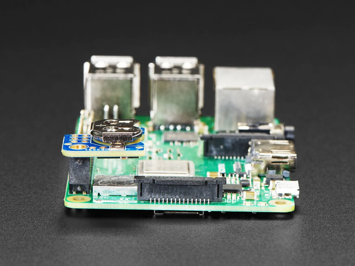 Adafruit PiRTC - Precise DS3231 Real Time Clock for Raspberry Pi - Image 7