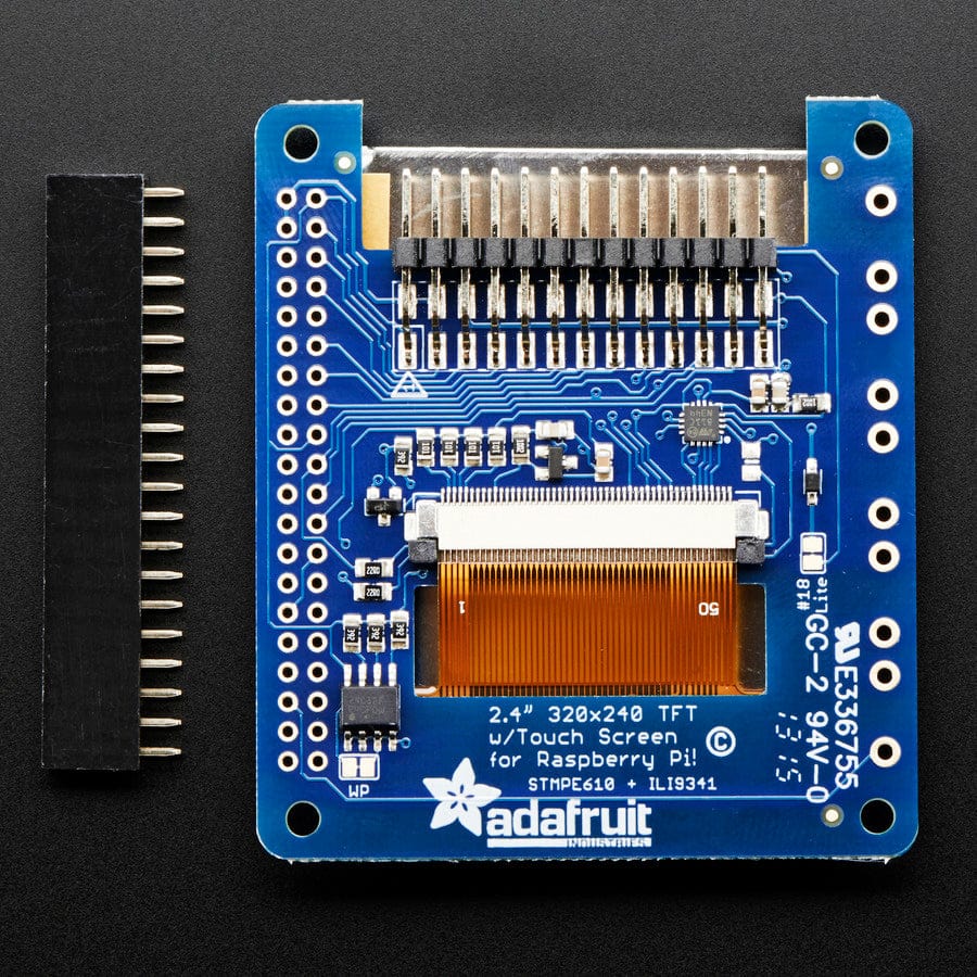 Adafruit PiTFT 2.4" HAT Mini Kit - 320 x 240 TFT Touchscreen - Image 4