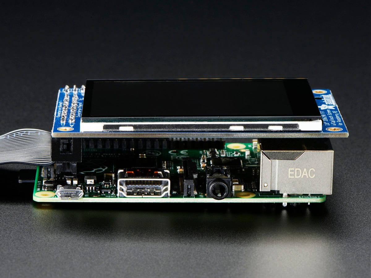 PiTFT 2.8" TFT 320x240 + Capacitive Touchscreen for Raspberry Pi [Discontinued] - Image 6