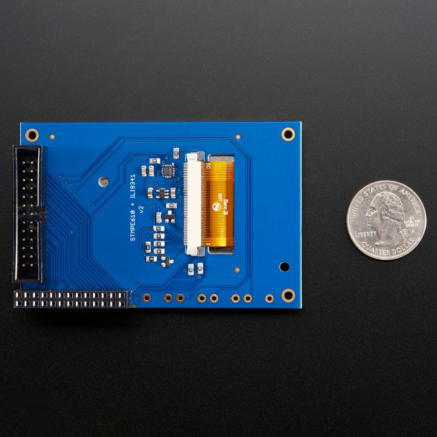 Adafruit PiTFT - 320 x 240 2.8" TFT+Touchscreen for Raspberry Pi - Image 4
