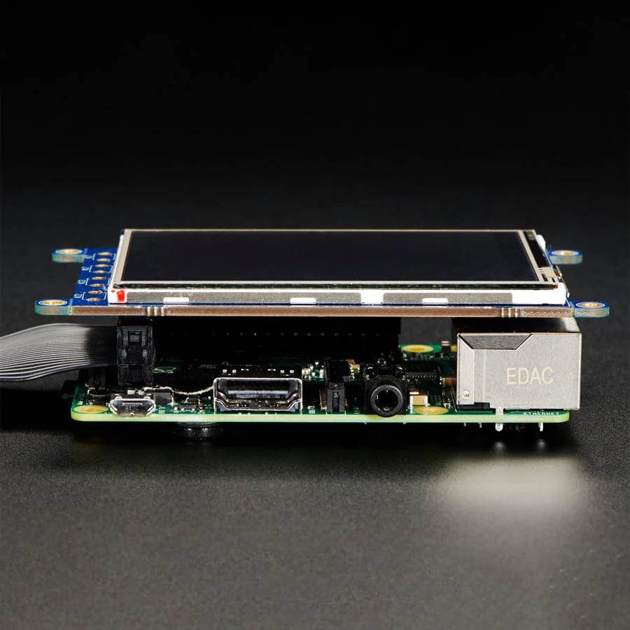 PiTFT Plus 320 x 240 3.2" TFT + Resistive Touchscreen - Image 3