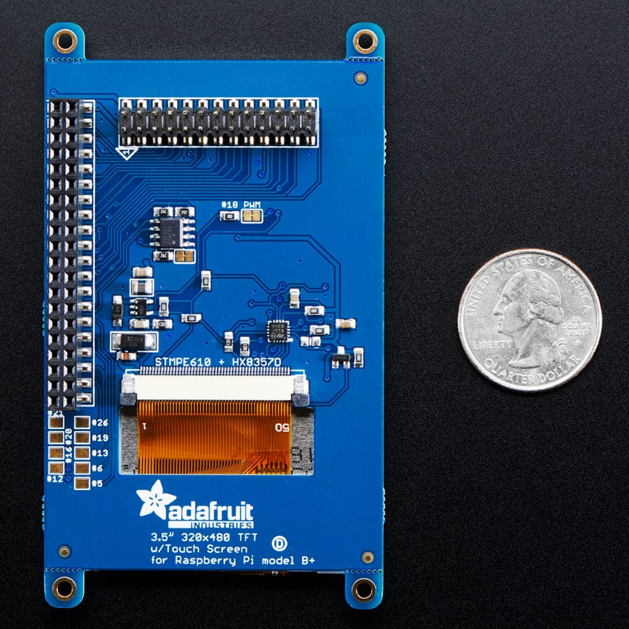 PiTFT Plus 480 x 320 3.5" TFT+Touchscreen for Raspberry Pi - Image 4