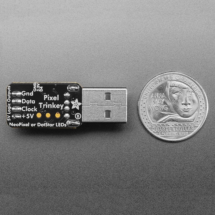 Adafruit Pixel Trinkey - USB Key for NeoPixel / DotStar Driving - Image 6