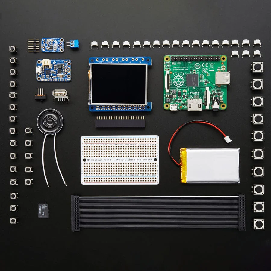 Pocket PiGRRL Pack Build your own Pi Game Emulator! (CASE + PI NOT INCLUDED) - Image 2
